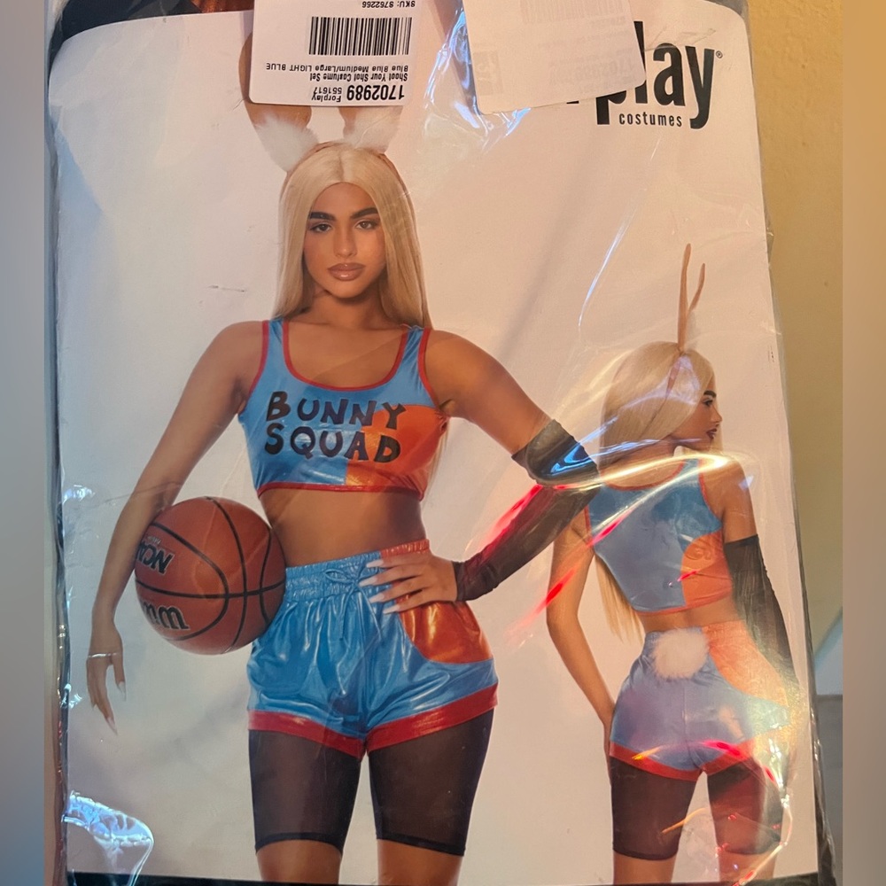 Lola Bunny Space Jam Bunny Squad Halloween costume